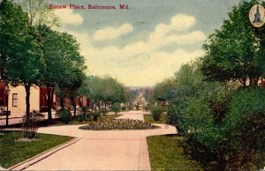 Maryland Baltimore Eutaw Place 1911