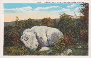 Wisconsin Devils Lake State Park Elephant Rock