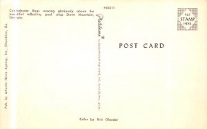 Confederate Flags Postcard