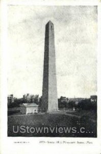 Bunker Hill Monument - Boston, Massachusetts MA  