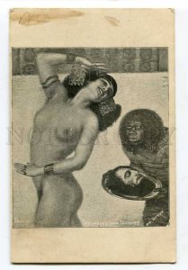 3037603 NUDE Salome BELLY DANCER & Black Slave by STUCK vintage