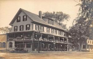 Bingham ME Hotel Real Photo Postcard