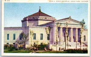 Postcard - John G. Shedd Aquarium, Grant Park - Chicago, Illinois