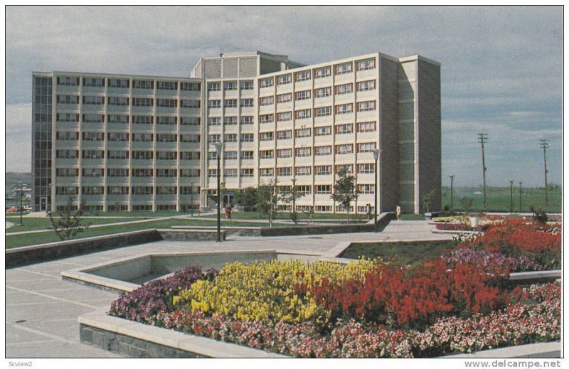 Flower Garden, Womens' Residence, University of Calgary, Calgary, Alberta, Ca...