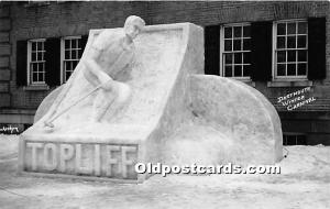 Dartmouth Winter Carnival 1940 Real Photo Dartmouth Winter Carnival 1940 Snow...