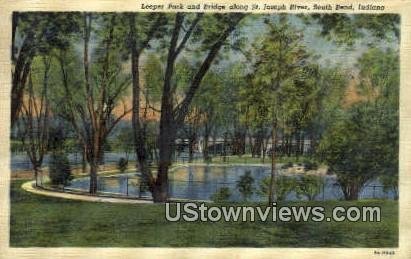 Leeper Park, St. Joseph River - South Bend, Indiana IN