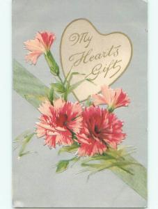 Divided-Back VALENTINE DAY SCENE Great Postcard W7988