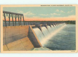 Pre-chrome DAM SCENE Joliet Illinois IL AF5855