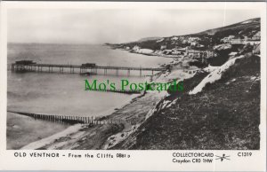 Isle of Wight Postcard - Ventnor Beach & Pier, Nostalgia, Social History RS35936