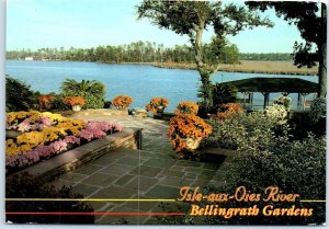 Postcard - The Isle-Aux-Oies River, Bellingrath Gardens - Theodore, Alabama