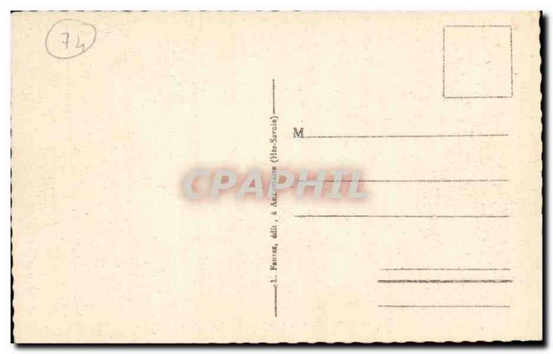 Old Postcard Annecy Channels