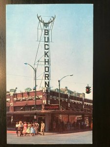 Vintage Postcard 1960's Buckhorn Curio Shop San Antonio Texas