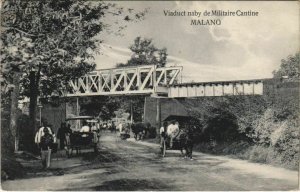 PC MALANG Viaduct nabij de Militaire Cantine INDONESIA (a17852)