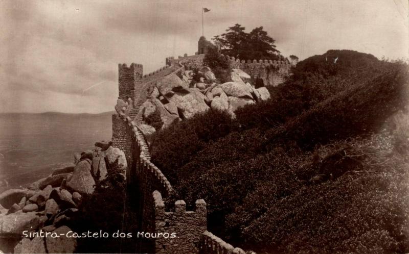 Portugal Sintra Castelo dos Mouros REAL PHOTO 02.14