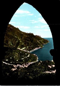 Italy Ravello The Coast Seen From The Caruso Belvedere Hotel