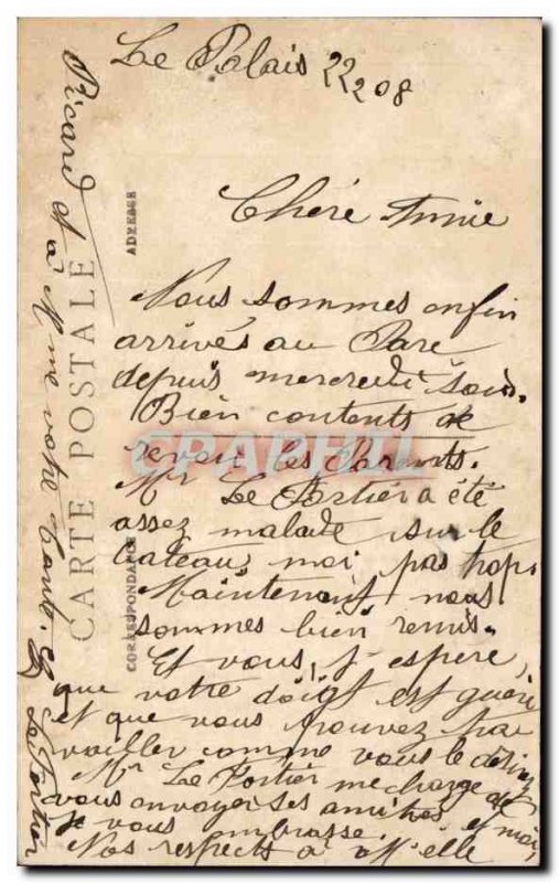 Paris Old Postcard Sacre Coeur