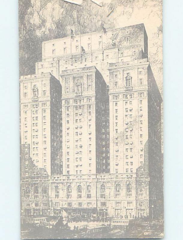 Edge Wear 1930's HOTEL SCENE Pittsburgh Pennsylvania PA B1980