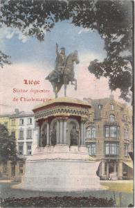 BR36164 Statue equestre de charlemagne Liege      Belgium