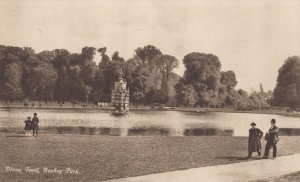 Diana Pond Bushey Park Bentalls Kingston on Thames Postcard