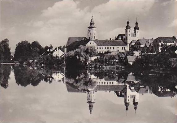 Czech Republic Telc Real Photo