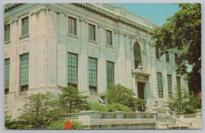 State View~John Hay Library @ Brown University~Providence RI~Vintage Postcard