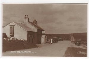 Warren House Inn Dartmoor Devon United Kingdom UK RPPC postcard