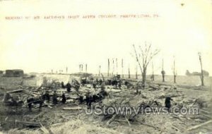 Mr. Jackson's Home after Cyclone - Shreve Ridge, Pennsylvania