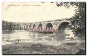 Moissac - Napoleon Bridge - Old Postcard