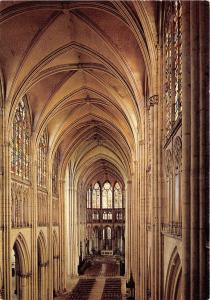 B51858 Cathedrale de troyes La nef vue depuis la tribune d`orgues    france