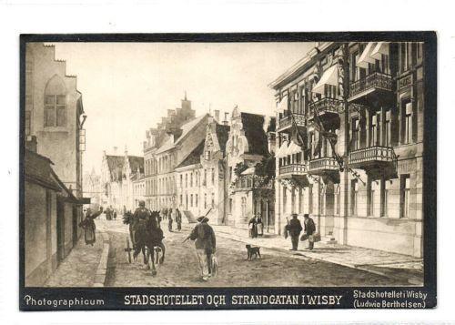 sweden, WISBY, Stadshotellet (1890s) Photographicum