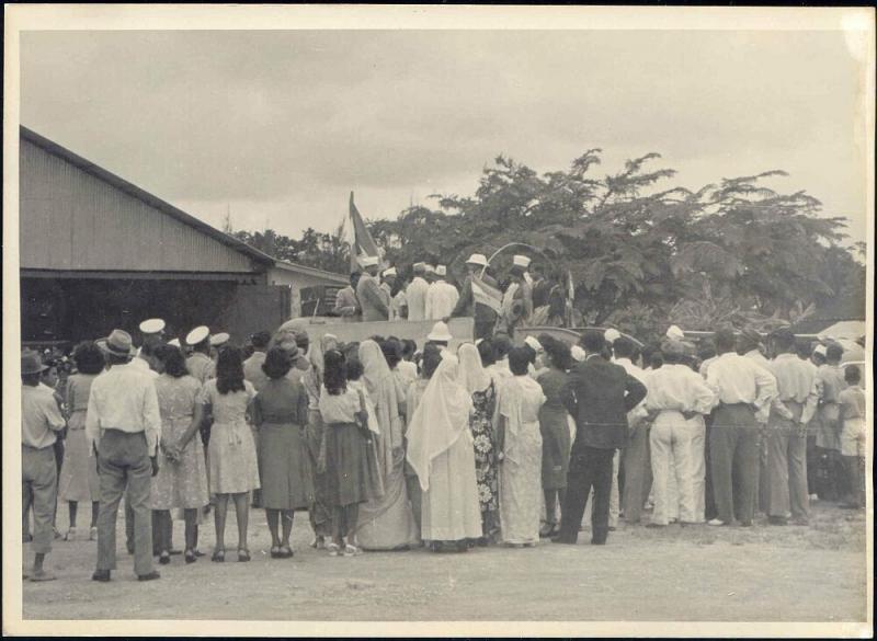 Unknown Indian Speecher at Trinidad Light Aeroplane Club, British Military (?)