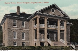 KINGSTON, Ontario, Canada, 1900-10s; Nurses' Home, General Hospital