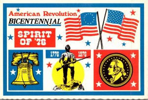 History American Revolution Bicentennial 1776-1976 Spirit Of '76