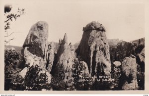 RP; BLACK HILLS, South Dakota, 1910-1920's; Cathedral Spires