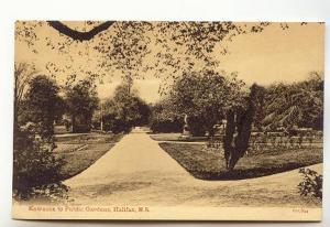 Entrance Public Gardens Halifax Nova Scotia