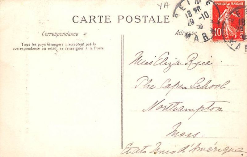 La Vielle Cassina Compiegne France Postal Used Unknown 