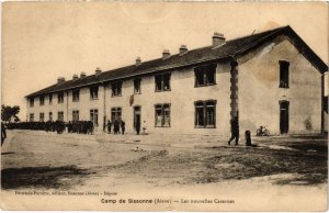 CPA Militaire - Camp de SISSONNE - Les nouvelles Casernes (69931)