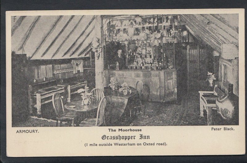 Kent Postcard - The Moorhouse, Grasshopper Inn, Westerham   MB2055