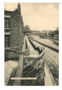 UK - England, Chester. City Walls from Bridgegate