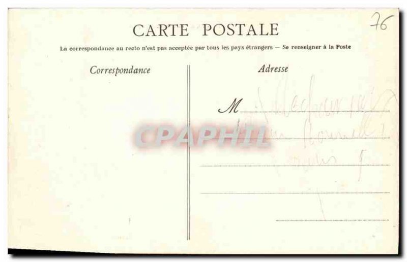 Old Postcard Le Havre A Storm Boat