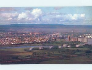 Pre-1980 PANORAMIC VIEW Fort William - Thunder Bay Ontario ON i0912