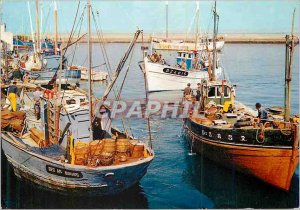 Postcard Modern Fishing Boat