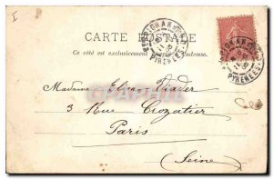 Old Postcard Paris Arc de Triomphe Etoile