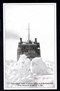 PEI S.S. Prince Edward Island Ice Breaker Fighting Ice Northumberland Straits