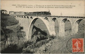 CPA PÉLUSSIN Viaduc de la ligne St-ÉTIENNE-PÉLUSSIN-Maclas (664396)