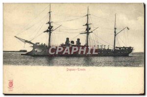 Postcard Old Boat Duguay Trouin