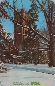 Postcard Beaumont Tower Michigan State University East Lansing MI