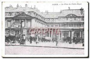 Postcard Old Paris La Place du Palais Royal