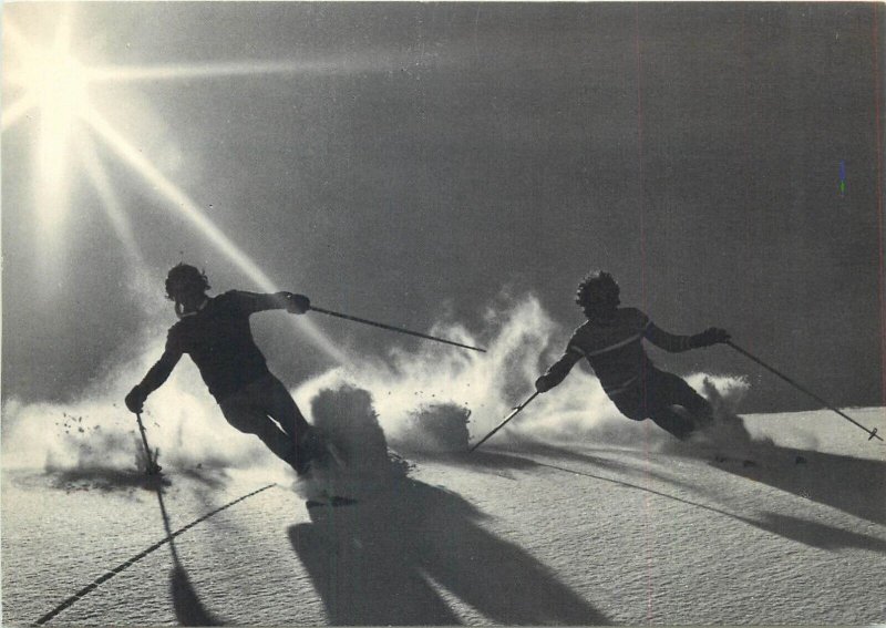 Lot 6 french photographer Bernard Grange winter scenic landscapes sunset ski 