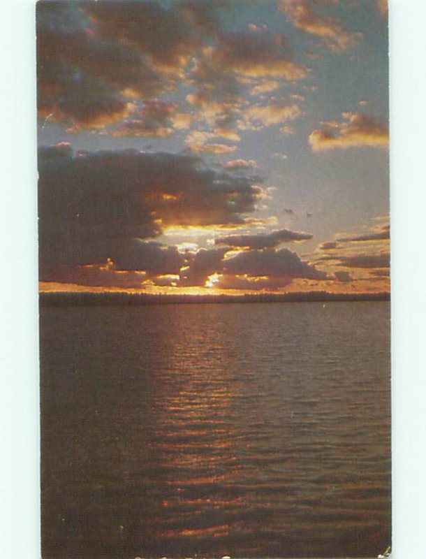 Pre-1980 SUNSET ON THE RIVER Charlottetown Prince Edward Island PE AE6141